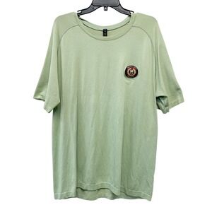 Lululemon Men's Green Metal Vent Tech T-Shirt Salty‎ City Realty Size XXL